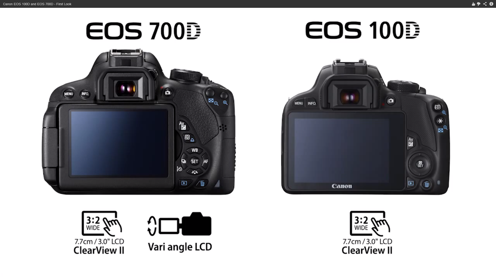 Canon Announces 700D & 100D Dallas Goh Photography