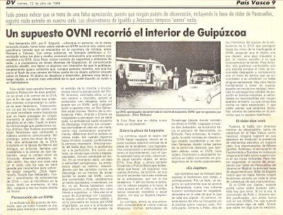 publicado por el Diario Vasco en 1985