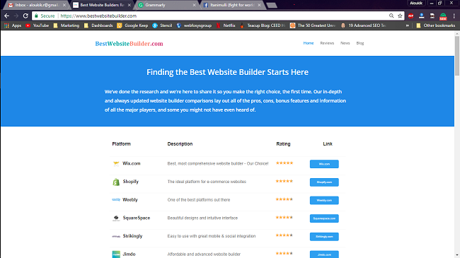 Best website Builder