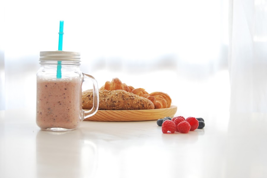 desayuno fácil con fruta para niños