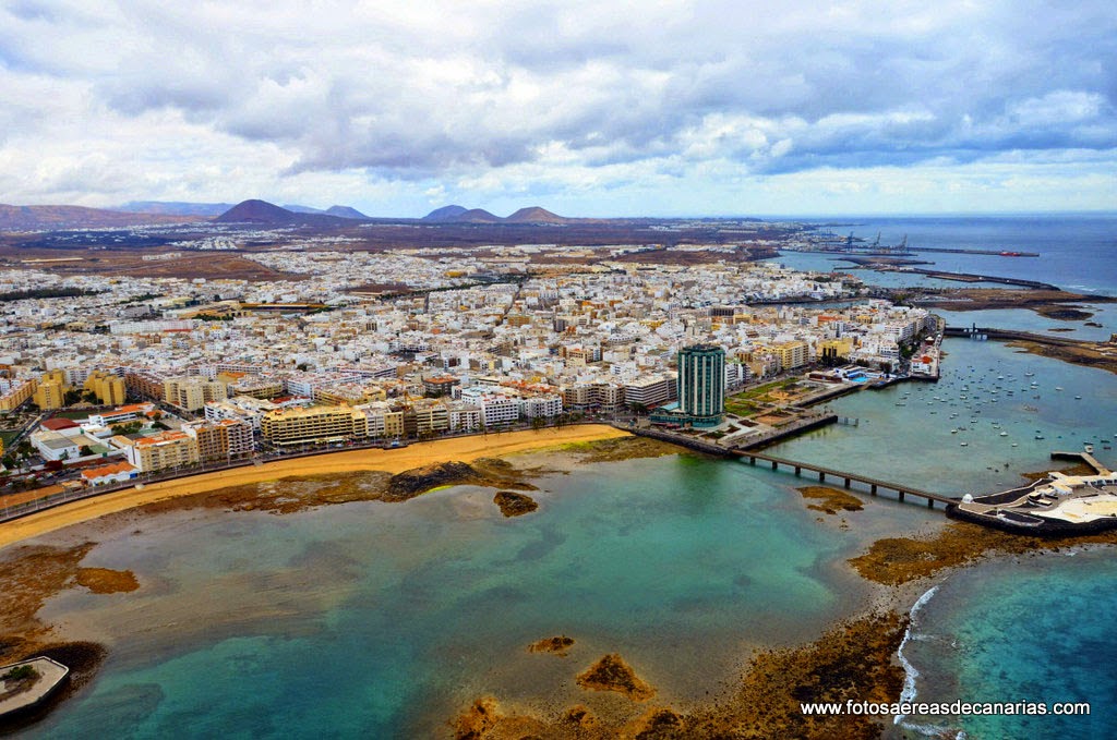 ARRECIFE LANZAROTE FOTOS AÉREAS DE CANARIAS