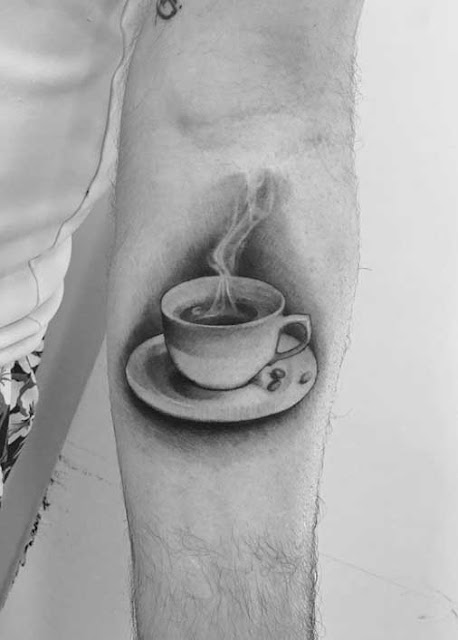 Tatuagens para quem ama tomar café Tatuagens para quem ama tomar café