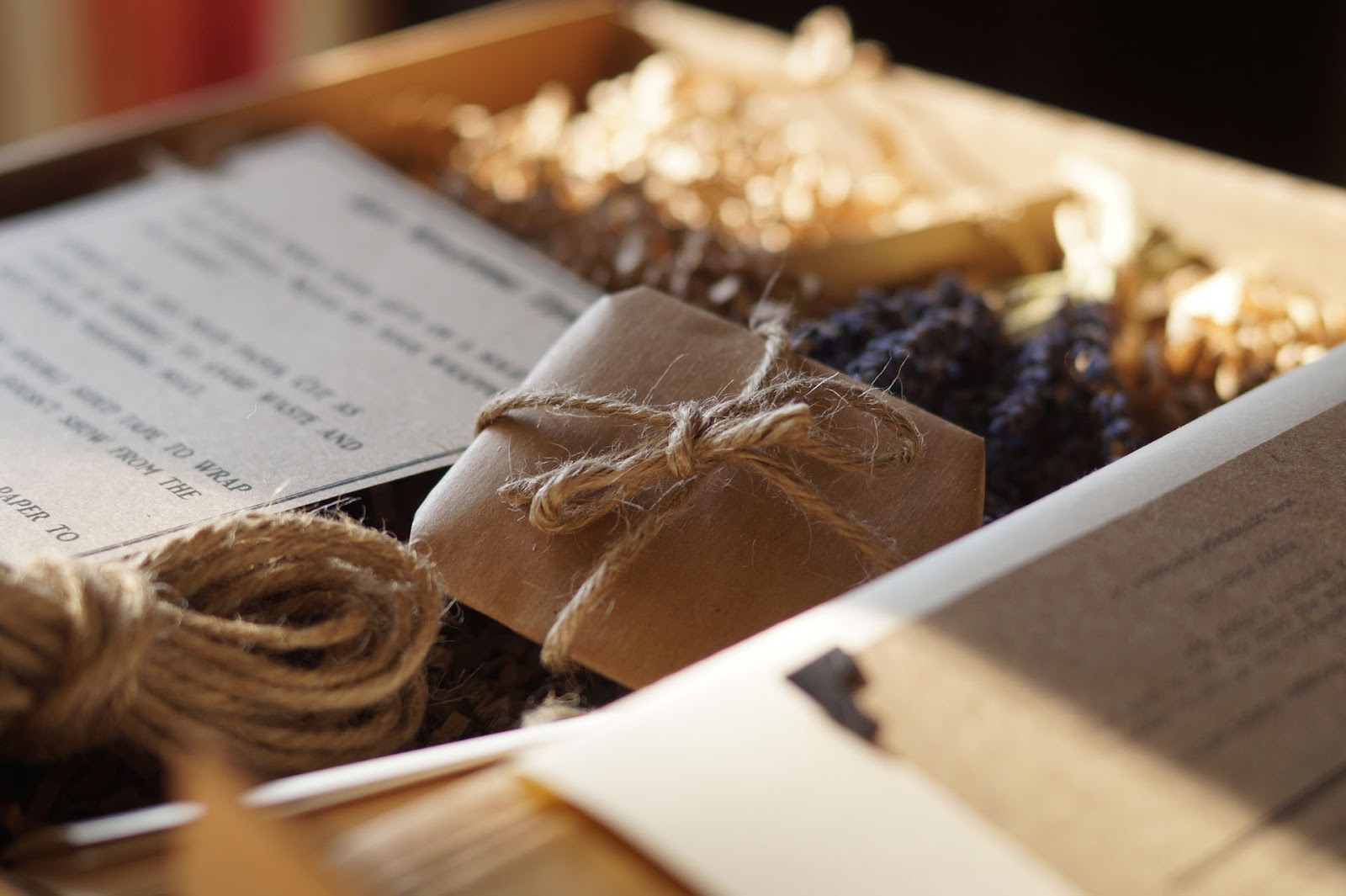 Brown Paper Packages Rustic Wrapping Box Review + Giveaway Sophie in