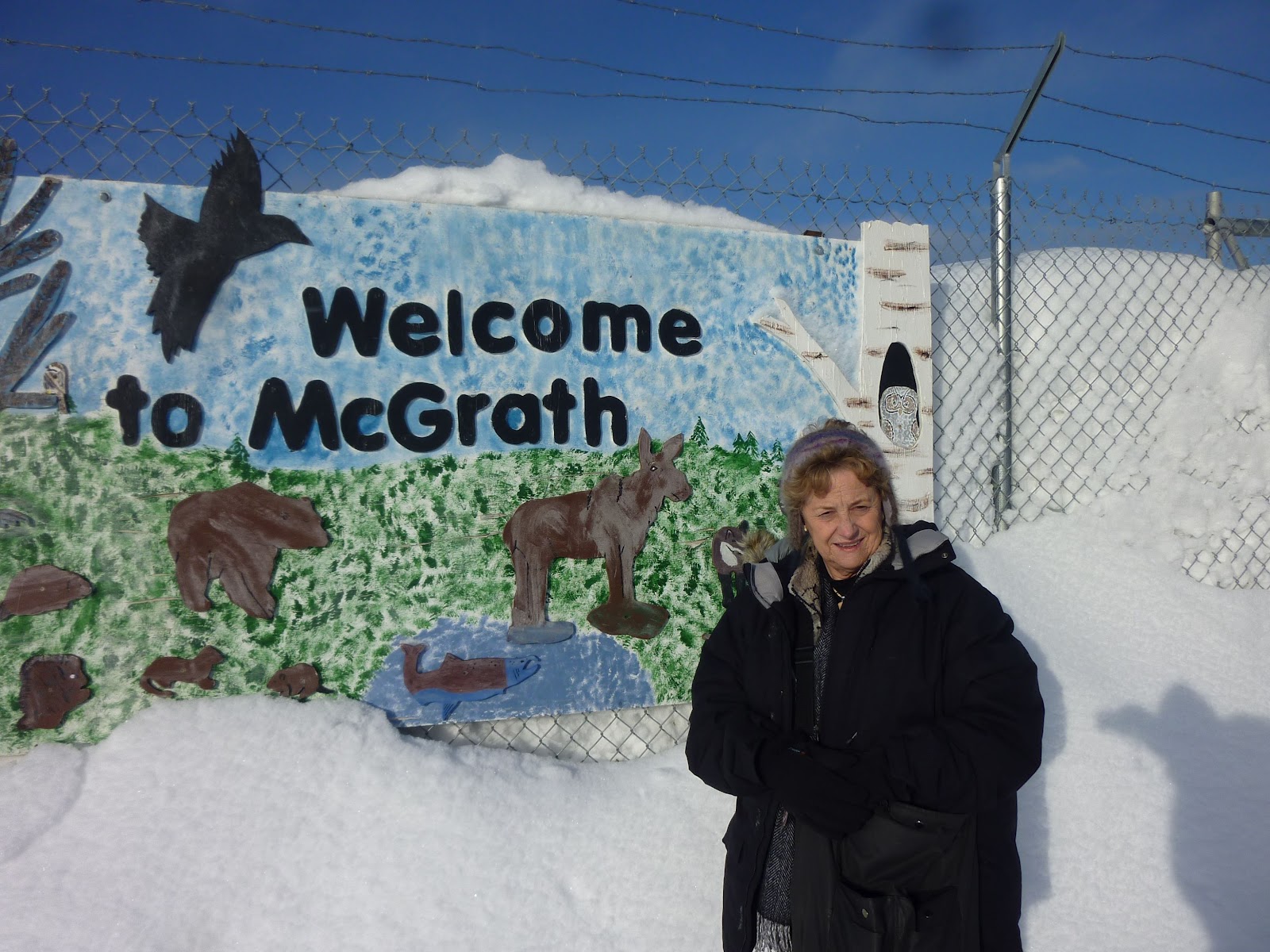 Tibby's Blog 8th day Alaska trip MCGRATH
