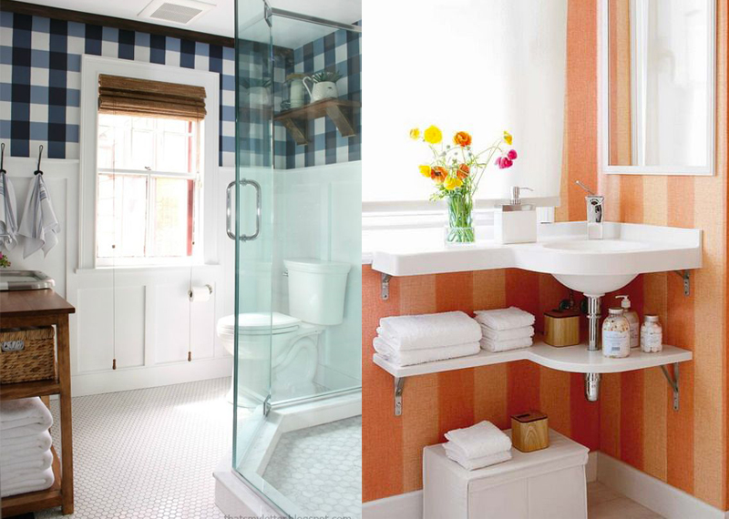 Decoração de Banheiro Sem Azulejo Idéias de Acabamentos Alternativos e Diver -> Decoracao De Banheiro Com Papel Contact Decoração de Banheiro Sem Azulejo Idéias de Acabamentos Alternativos e Diver -> Decoracao De Banheiro Com Papel Contact