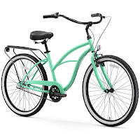 Sixthreezero Around the Block Women's Beach Cruiser Bicycle, 17" frame, available in a variety of colors and choice of 1, 3, 7 or 21 speeds