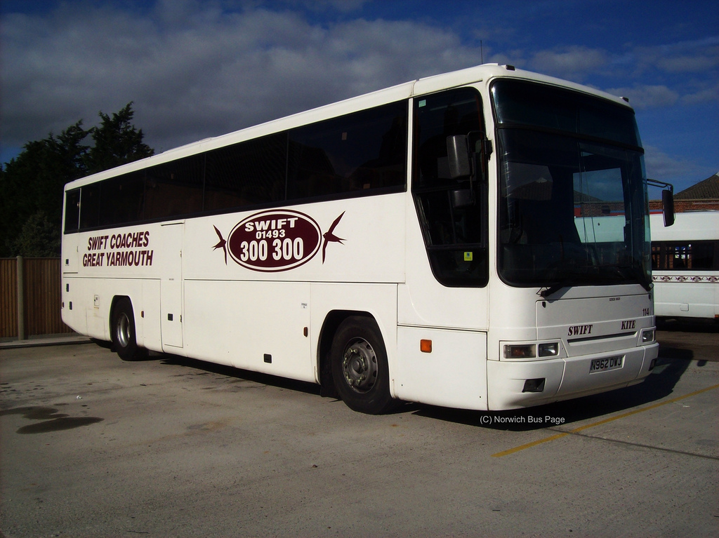Norwich Bus Page Swift Taxis Southtown Road Depot 10th October 2012