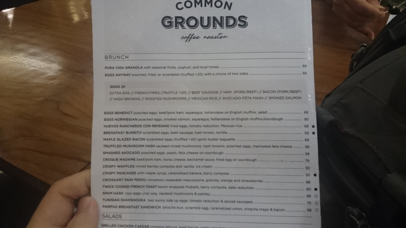 Common Grounds Coffee Menu Common Ground Coffee Company Menu View
