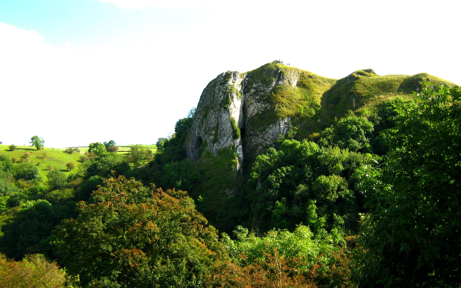 Crag with Thor's Cave