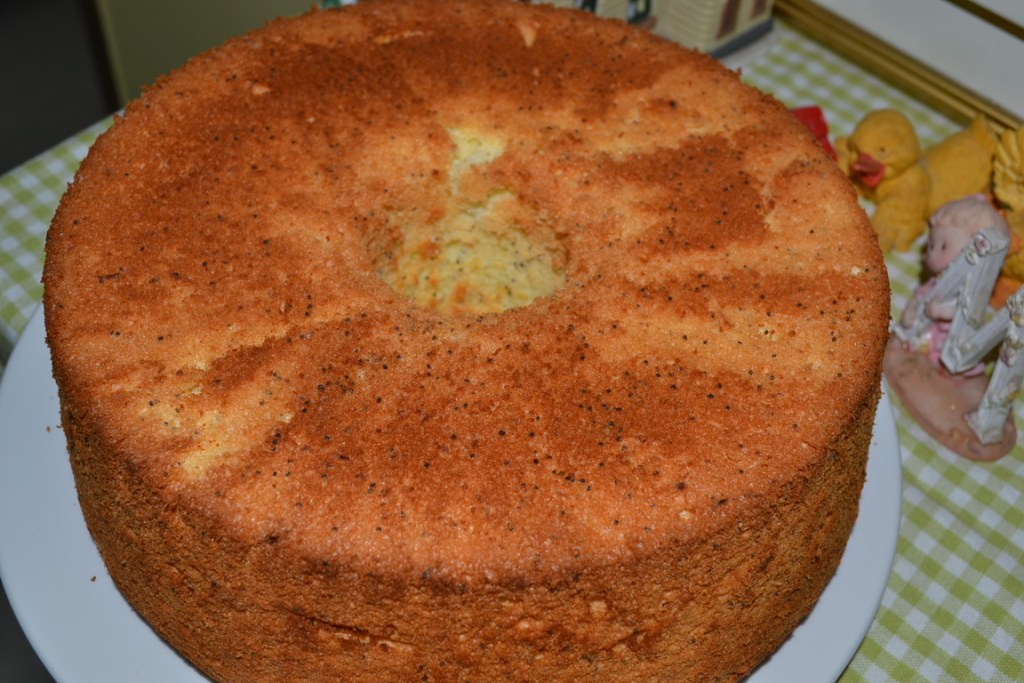 Through The Kitchen Door Orange Poppy Seeds Chiffon Cake