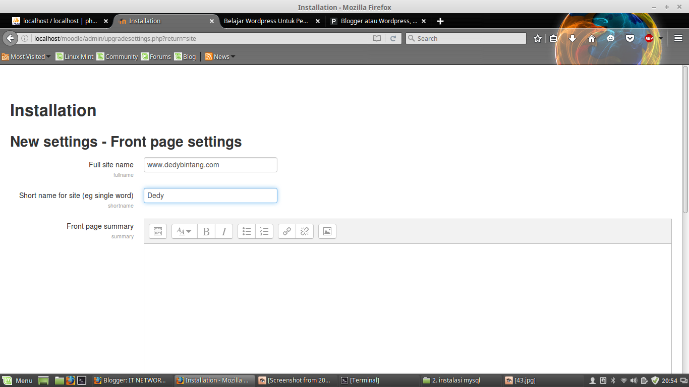 Как сделать localhost. Как сделать localhost