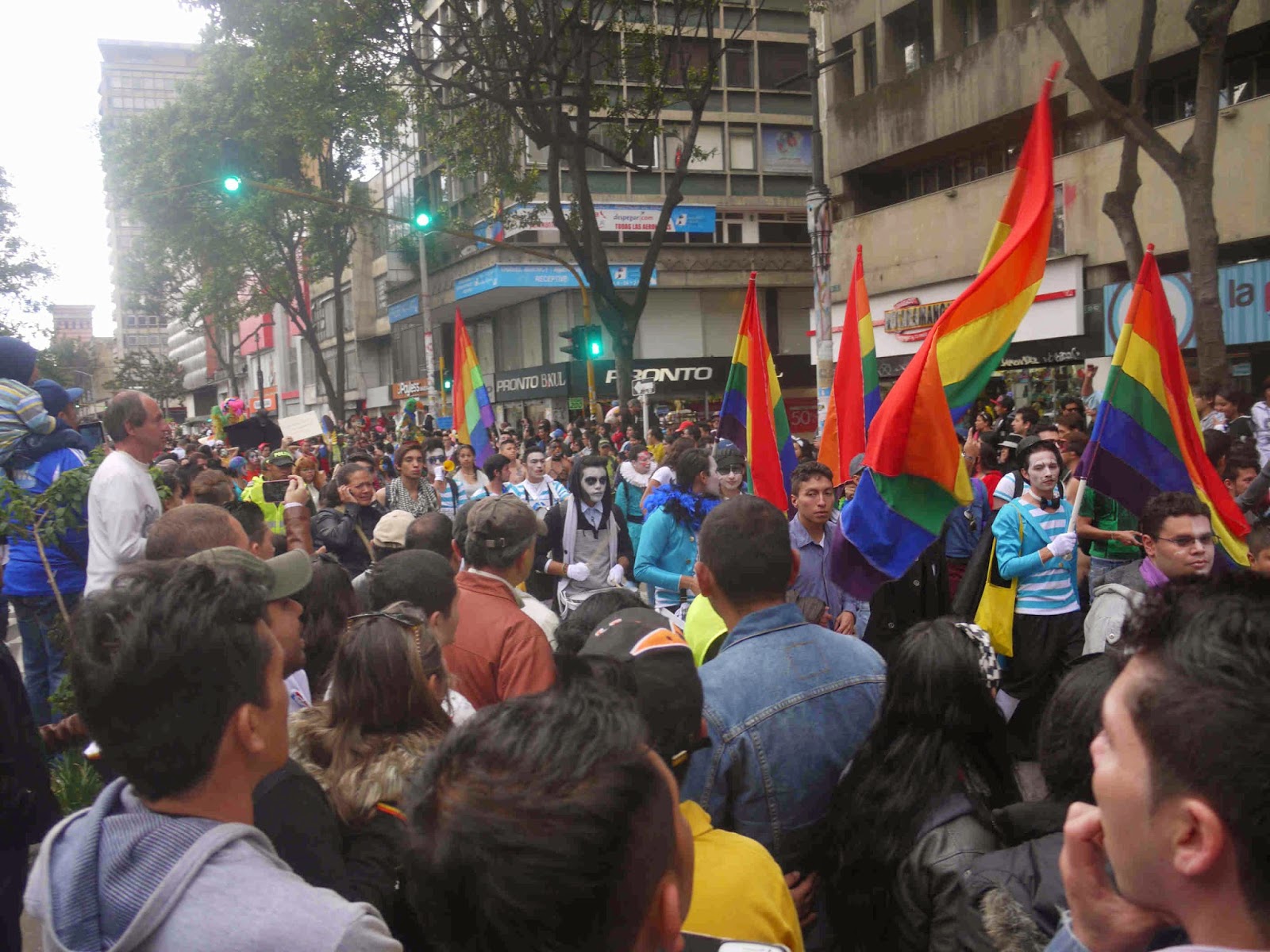 Mike's Bogota Blog Bogotá's Gay Pride Parade 2014