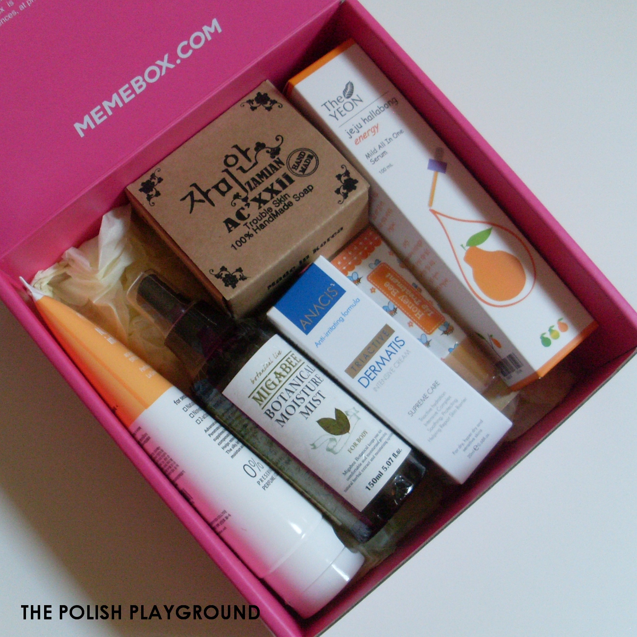 The Polish Playground Memebox Special 57 For Dry Sensitive Skin