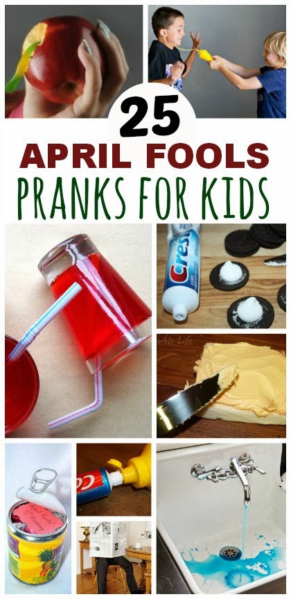 April Fools Pranks For Kids