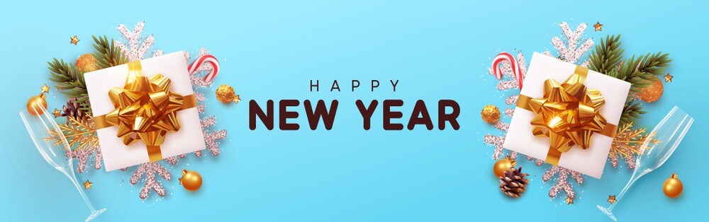 Happy New Year Invitation Header Blue Images Happy New Year Invitation Header Blue Images