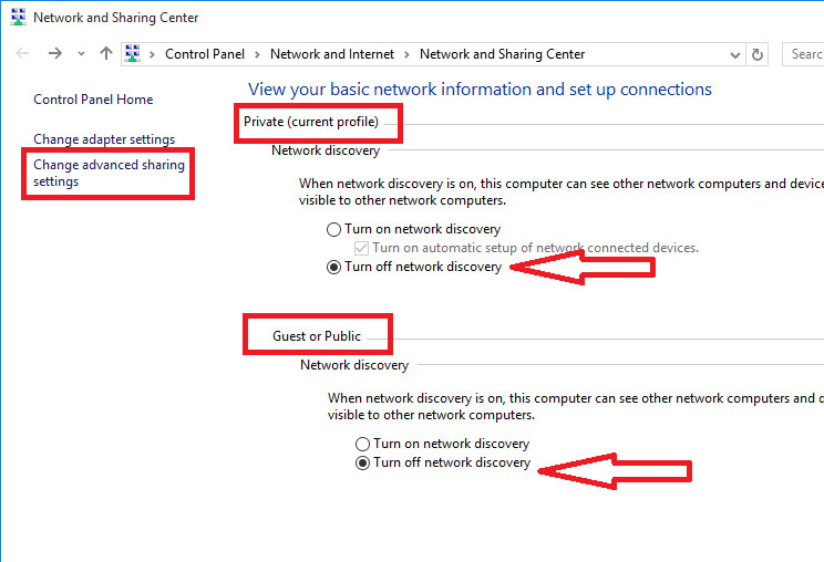 Learn New Things How to Enable or Disable Network Sharing Discovery in