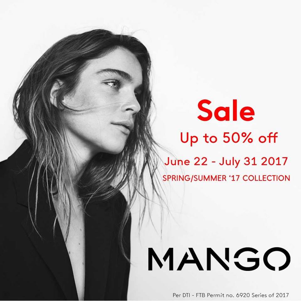 Manila Shopper Mango End of Season SALE JuneJuly 2017