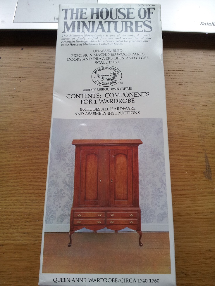 Dollhouse Escapes Queen Anne Wardrobe