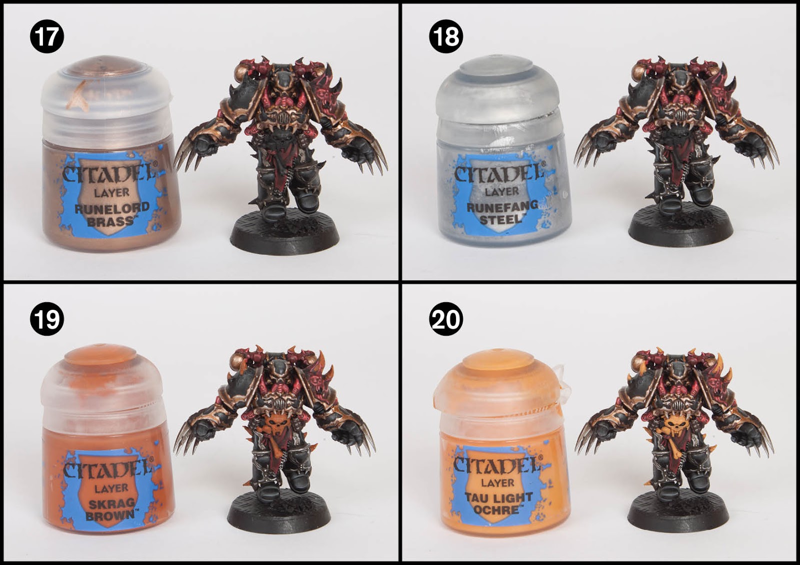 Tutorial How to Paint Black Legion Chaos Chosen Tale of Painters