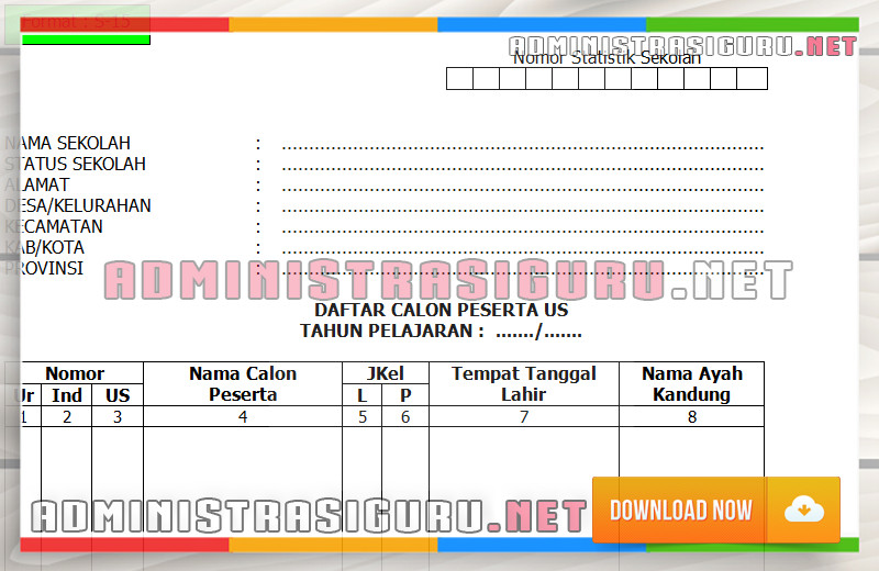 Administrasi Kesiswaan Untuk SD, SMP, SMA Sederajat Akhir Tahun Pelajaran (ada 6 File) Administrasi Kesiswaan Untuk SD, SMP, SMA Sederajat Akhir Tahun Pelajaran (ada 6 File)