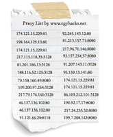 free fresh proxy list 100% working