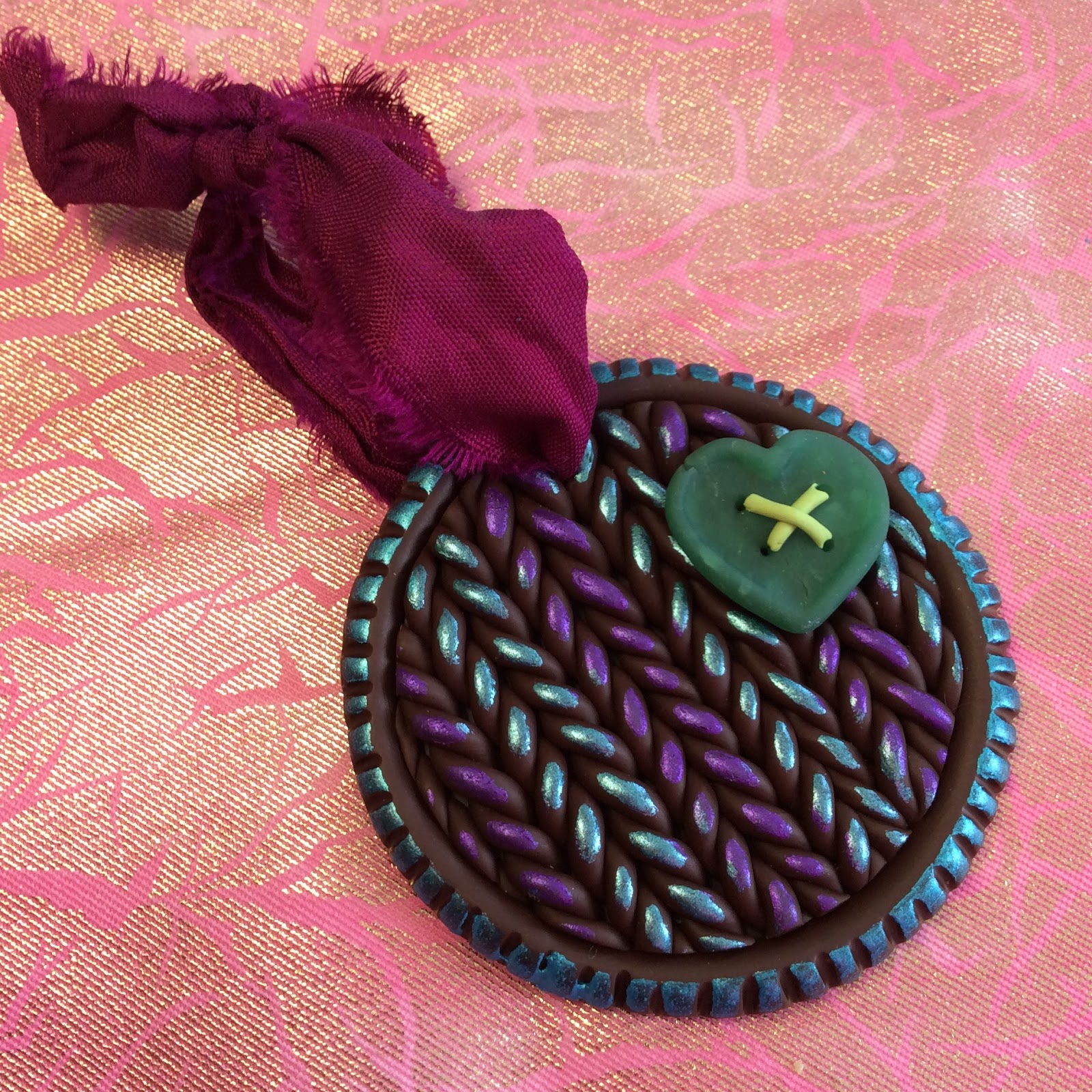 Polymer Clay TV & Polymer Clay Productions How to make a Faux Knit