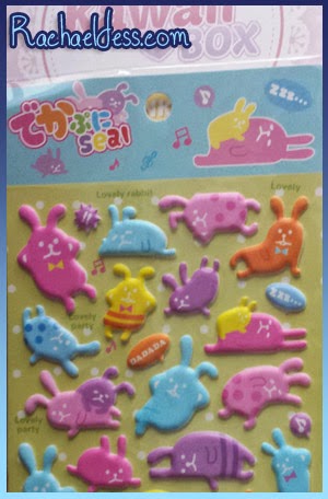 Padded Kawaii Stickers Padded Kawaii Stickers