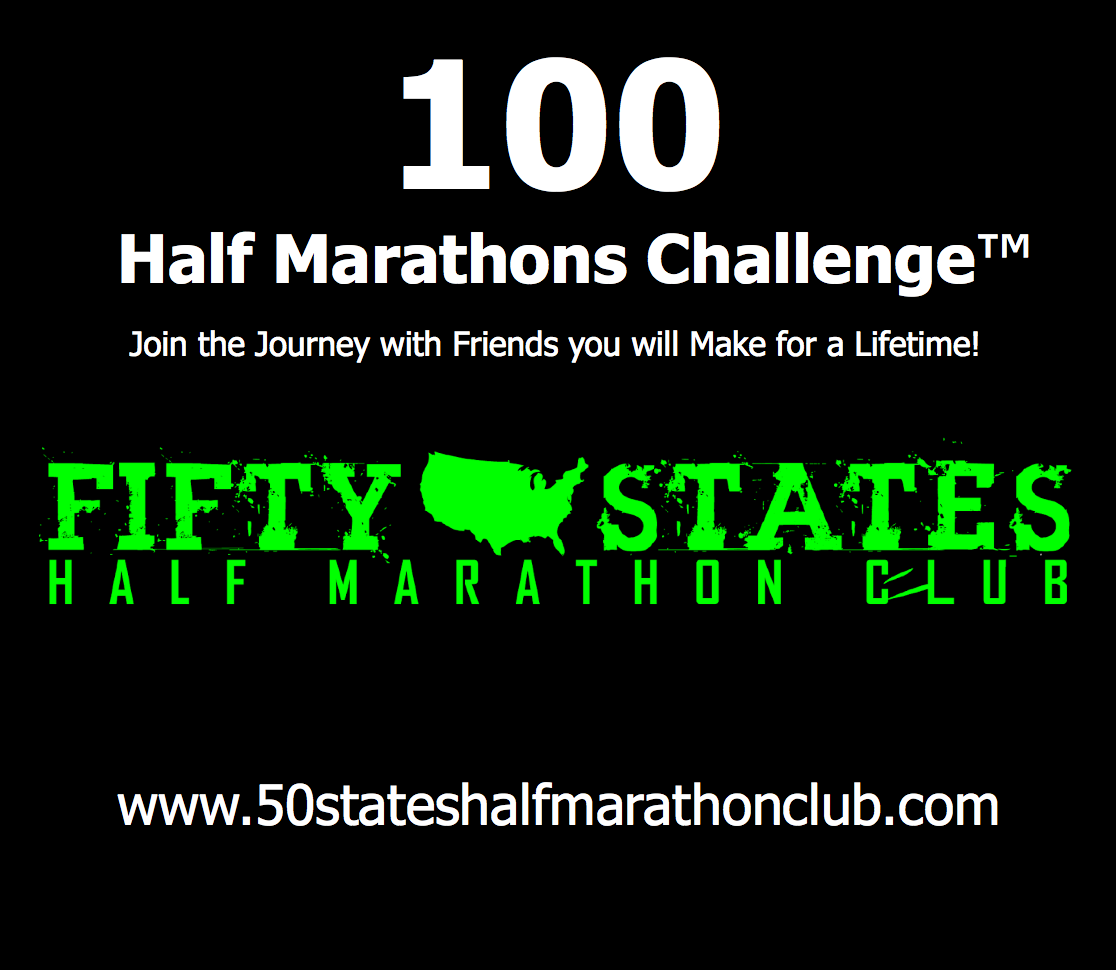 100 Half Marathons - Club Challenges of Fifty States Half Marathon Club