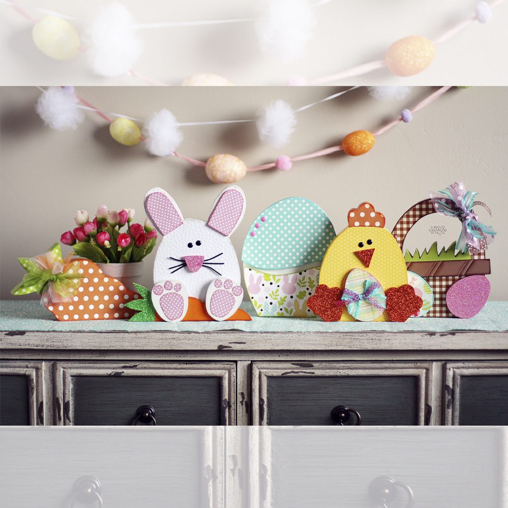 WOOD Creations Easter Crafts Are Here
