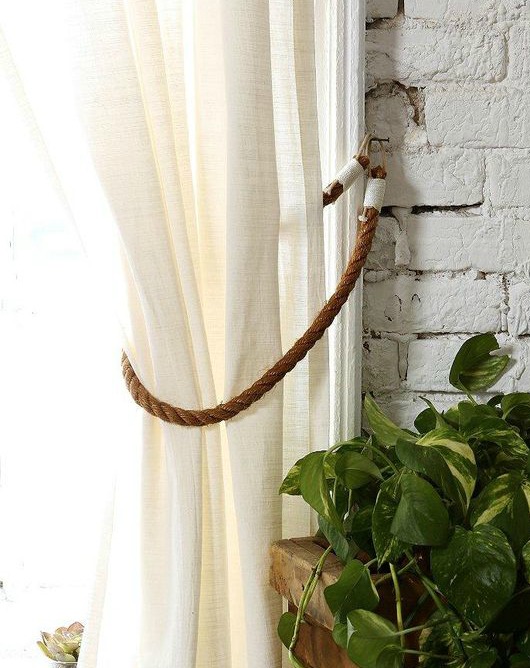 Rope Curtain Tie Back