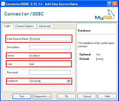 Cara Membuat Koneksi MySQL ODBC-5