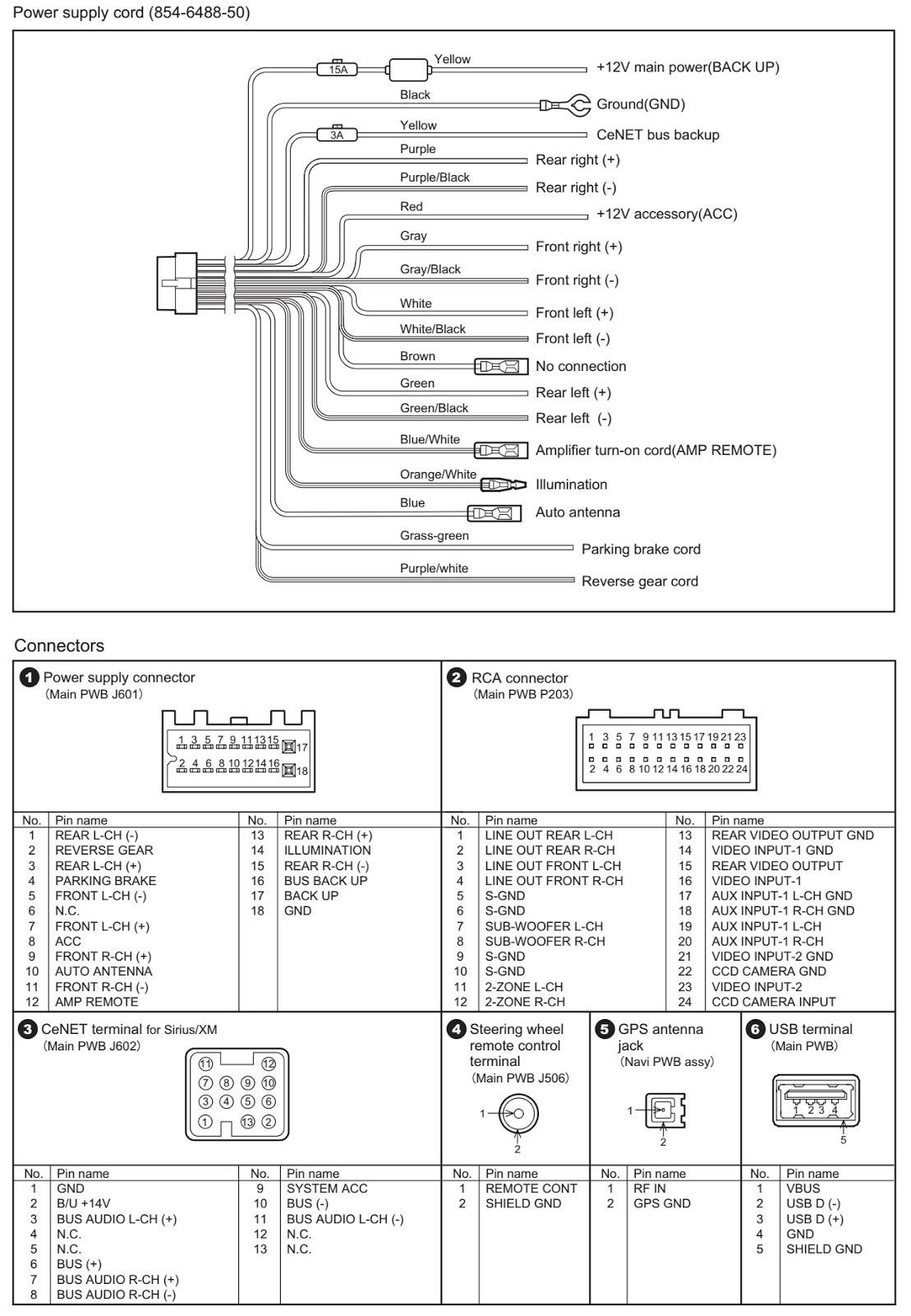 Clarion Eqs755 Wiring Diagram