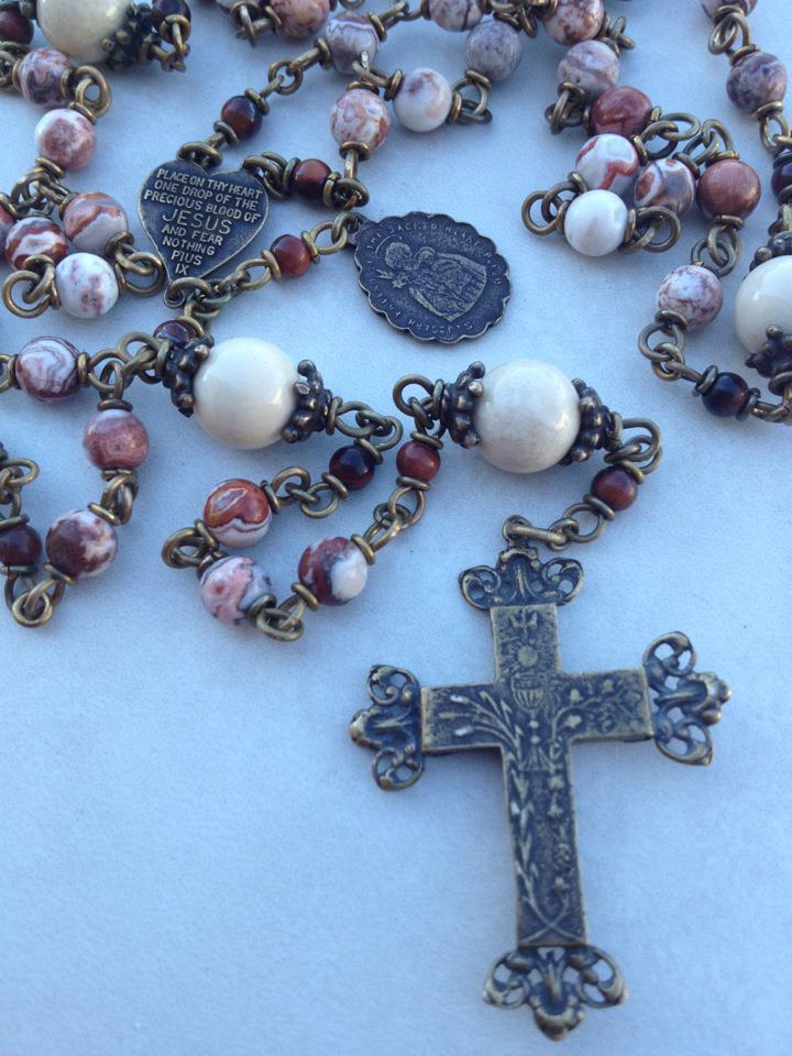 All Beautiful Catholic Beads: Bread of Angels Rosary