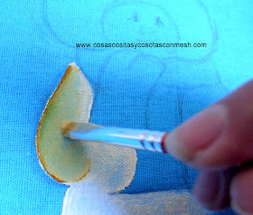 ***Ideas de Manualidades***: individual con muñeco de nieve