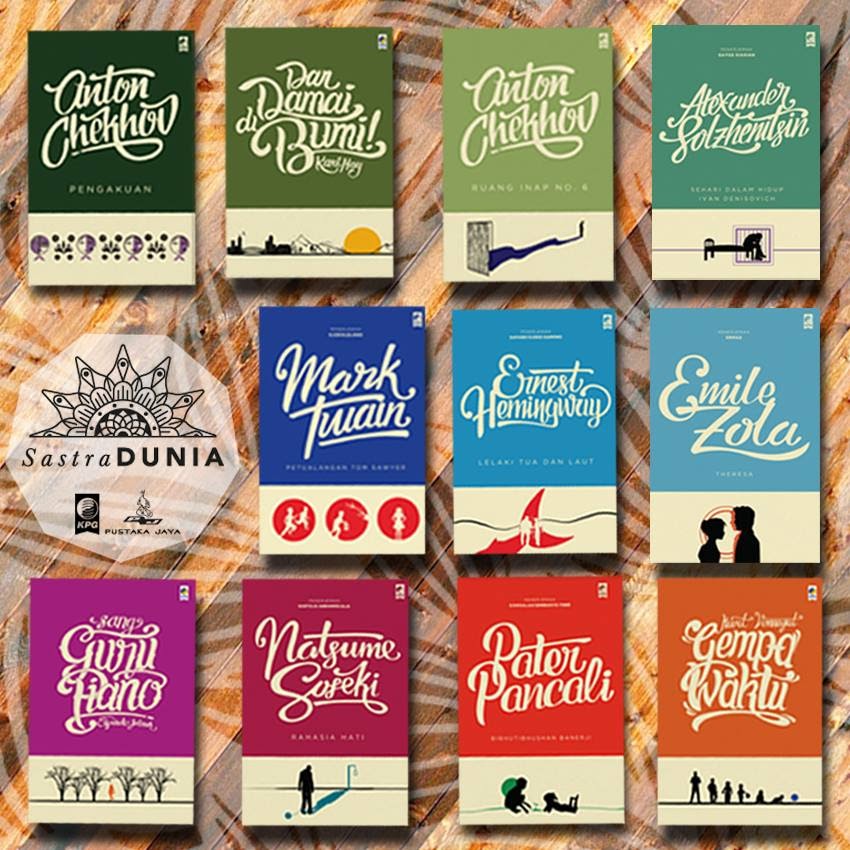 Miss Library Seri Sastra Dunia Penerbit KPG