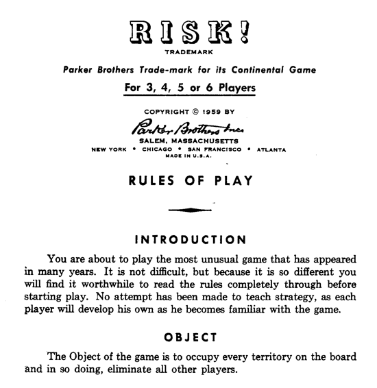 First Versions Risk first-versions-risk