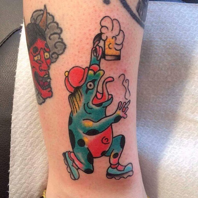 77 incríveis tatuagens de sapos! 77 incríveis tatuagens de sapos!