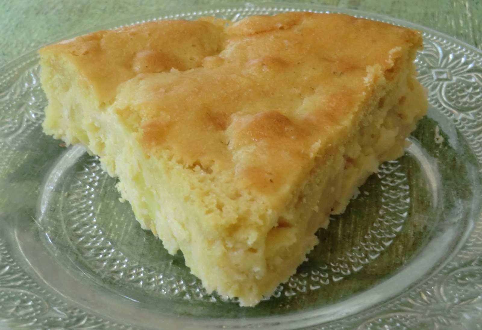 Gâteau aux pommes et à la farine de millet sans gluten et sans lactose
