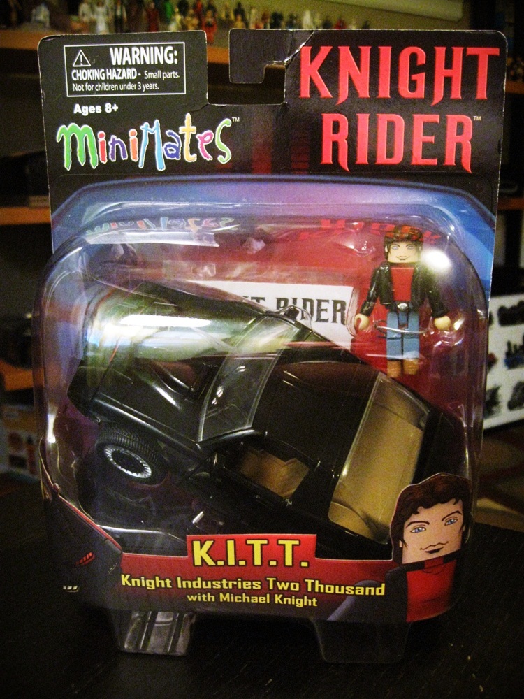 Lair of the Dork Horde: Minimates Knight Rider K.I.T.T. & Mcihael Knight!
