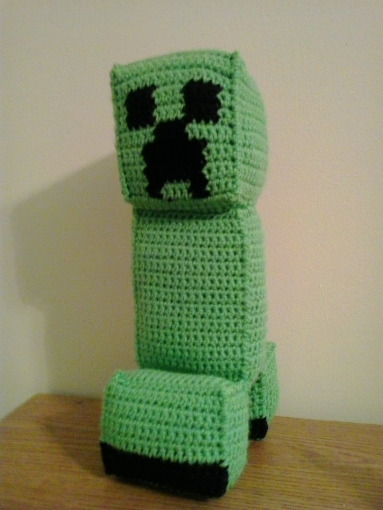 Crochet Fanatic CREEPER MINECRAFT crochet-fanatic-creeper-minecraft