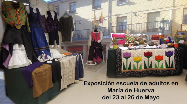 Exposición de costura en María de Huerva  2013
