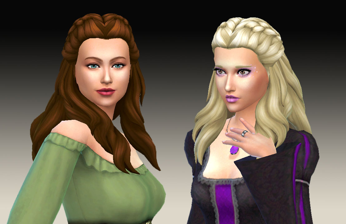 sims 4 braid hair sims 4 braid hair