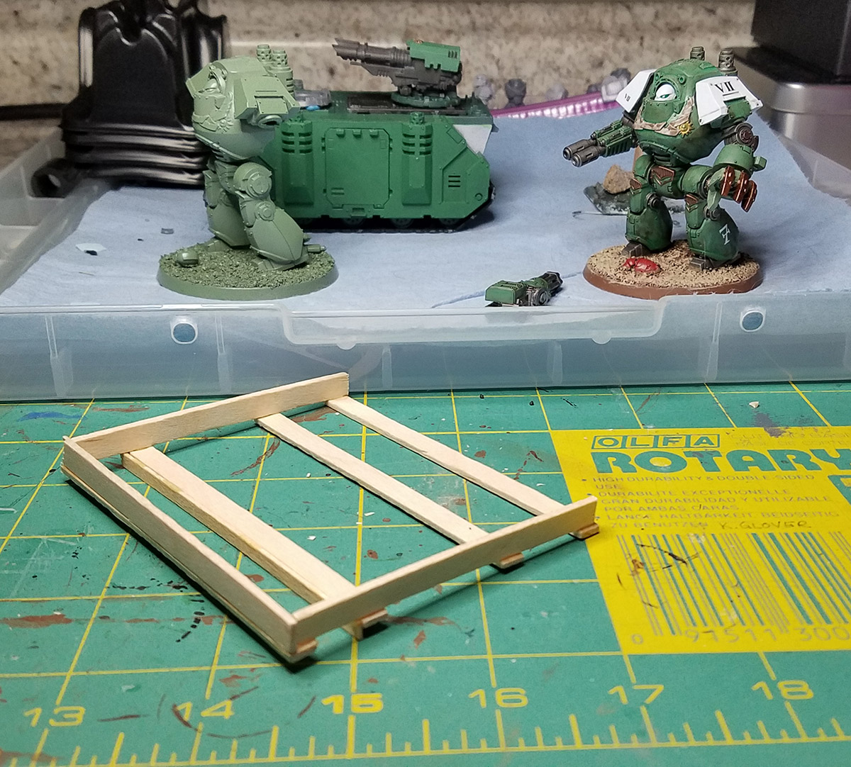 warhammer 40k refit gaming table part 1