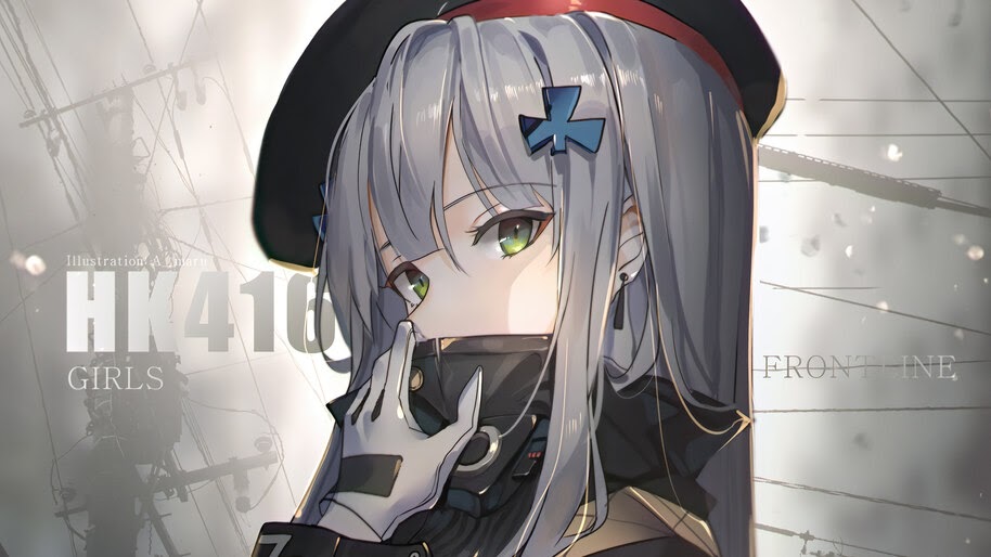 Anime, Girls Frontline, HK416, 4K, #6.1108