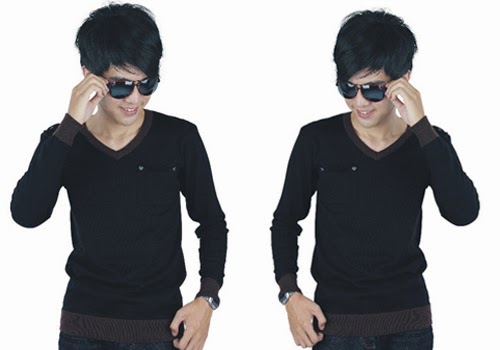 Trend Model Switer Rajut Pria Terbaru