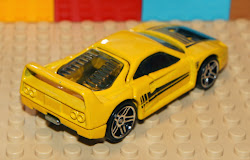 wheels yellow ferrari f40 series diecast hw italian race played never brand