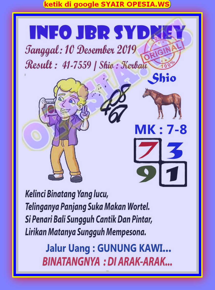 1 New Message Kode Syair Sydney 10 Desember 2019 Forum Syair Togel Hongkong Singapura Sydney 1 New Message Kode Syair Sydney 10 Desember 2019 Forum Syair Togel Hongkong Singapura Sydney