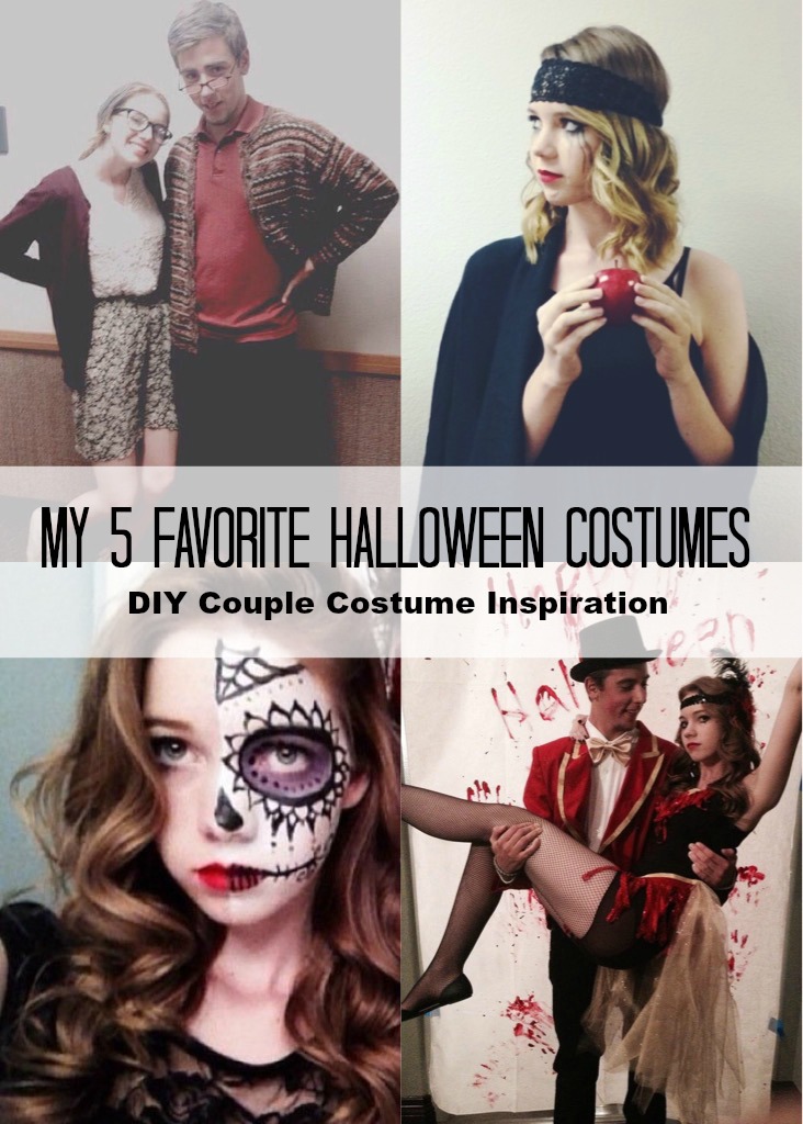 My FIVE Favorite Past Halloween Costumes - DIY & Couple Costume ...