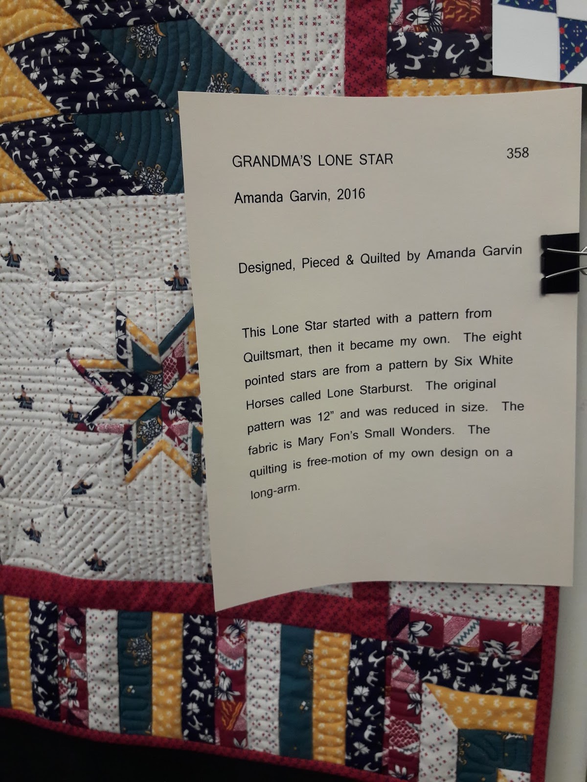 Math Hombre Quilt Show