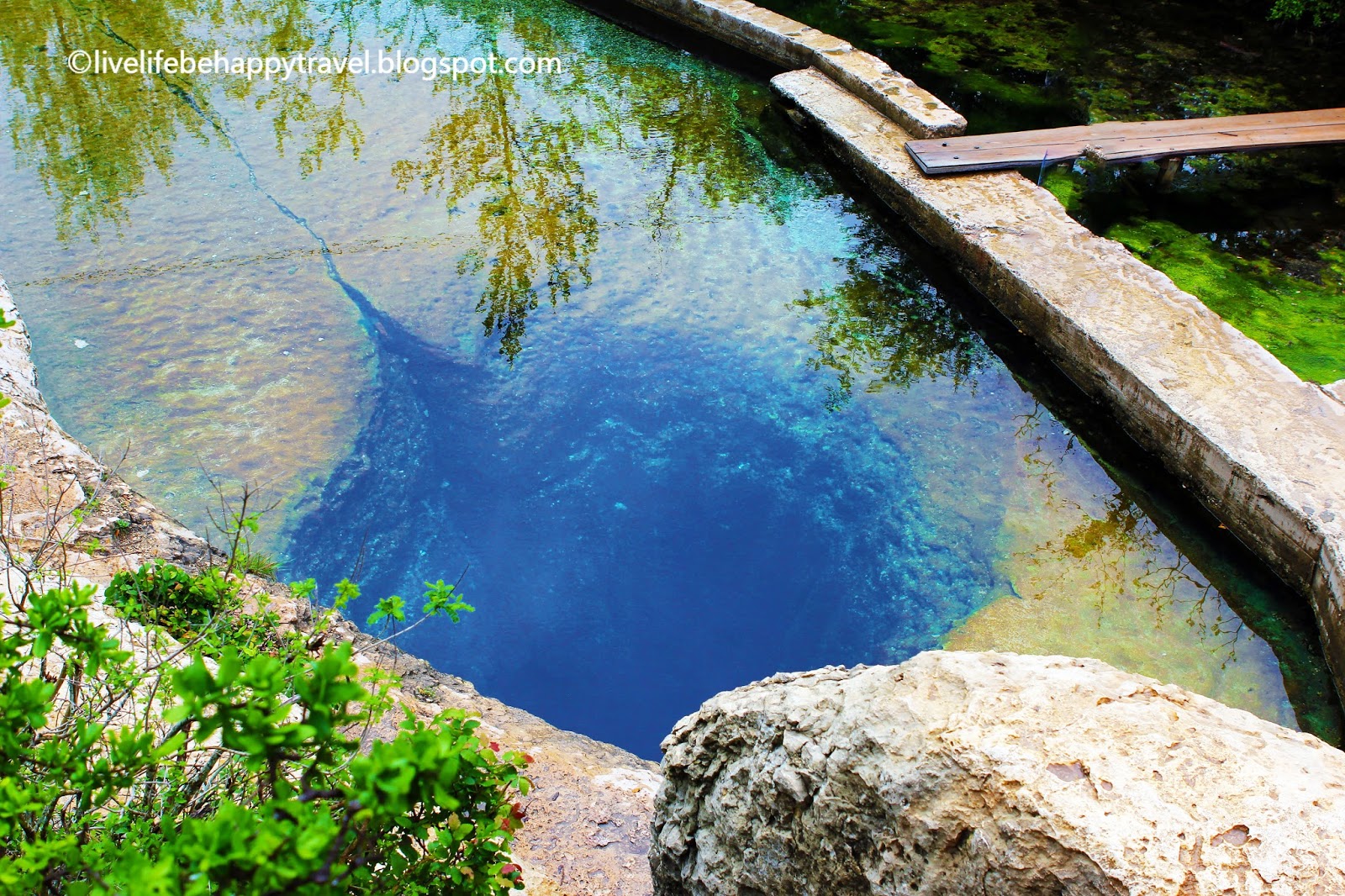Live Life Be Happy Jacob's Well (Artesian Spring) Wimberley, Texas
